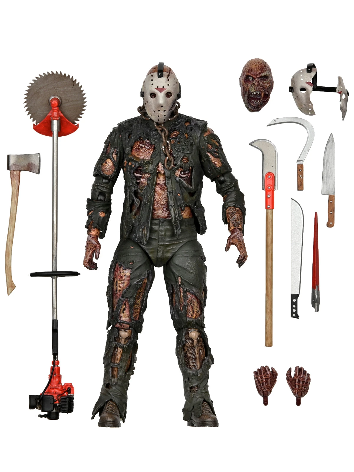 Ultimate Jason Voorhees Part 7 (New Blood) 7” Scale Action Figure - Friday The 13th - NECA Collectibles 3 Ultimate Jason Voorhees Part 7 (New Blood) 7” Scale Action Figure - Friday The 13th - NECA Collectibles