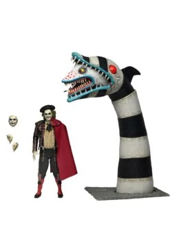 Ultimate Matador Beetlejuice & Sandworm 2 Pack - 7" Scale Action Figures - Beetlejuice 2 - NECA Collectibles