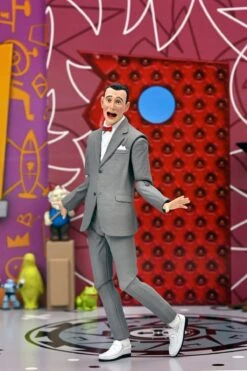 Ultimate Pee-Wee Herman - 7" Scale Action Figure - Pee-Wee Herman - NECA Collectibles -Costumne super center Ultimate Pee Wee Herman 7 Scale Action Figure Pee Wee Herman NECA Collectibles NECA Action Figures 3