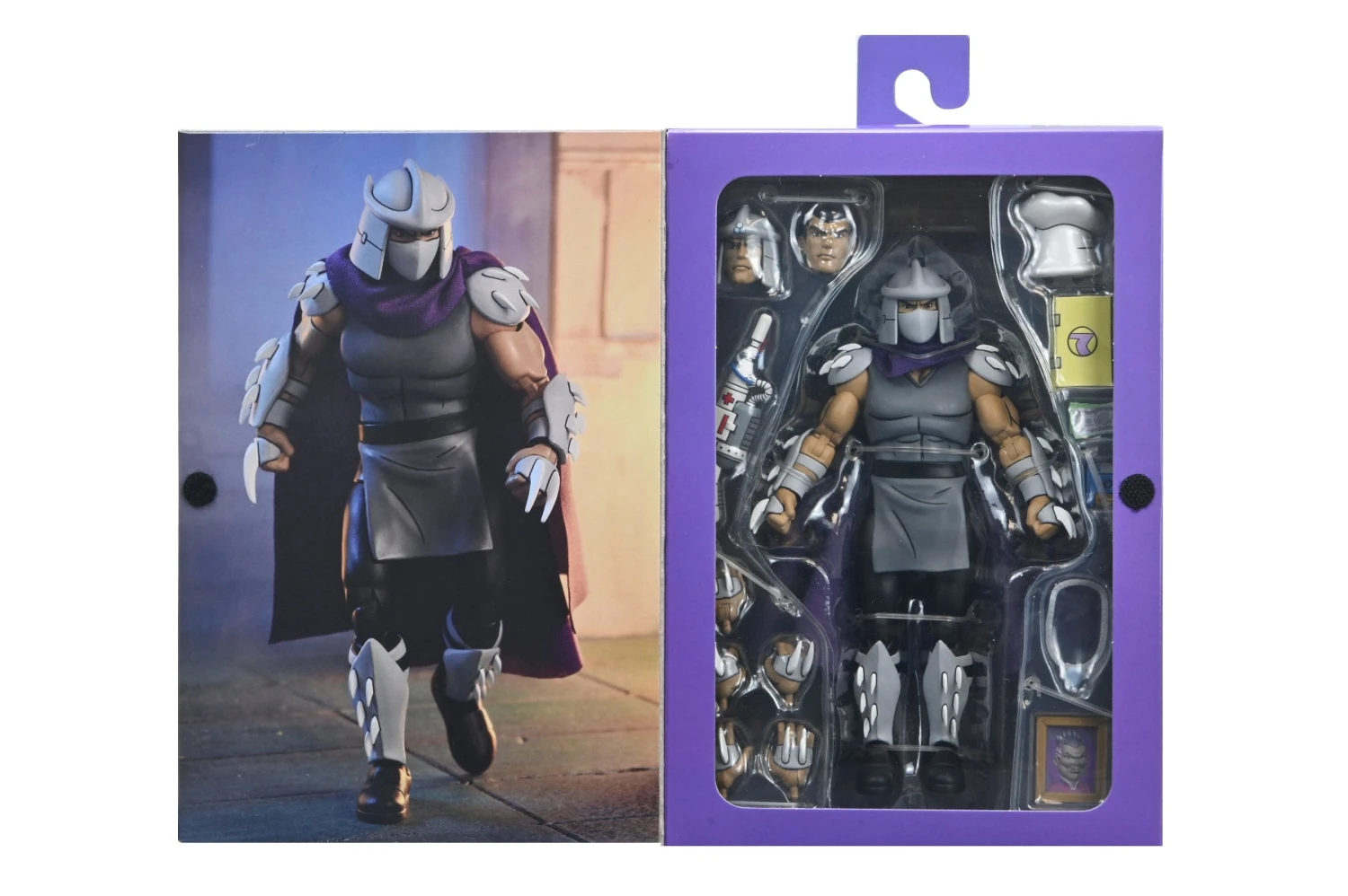 Ultimate Shredder Classic Colours - 7" Scale Action Figure - TMNT (Cartoon) - NECA Collectibles 9 Ultimate Shredder Classic Colours - 7" Scale Action Figure - TMNT (Cartoon) - NECA Collectibles - Image 7
