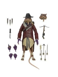 Ultimate Splinter As Van Helsing - 7" Action Figurine - Teenage Mutant Ninja Turtles X Universal Monsters - NECA Collectibles