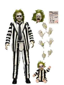 Ultimate Striped Suit Beetlejuice - 7" Scale Action Figure - Beetlejuice 2 - NECA Collectibles