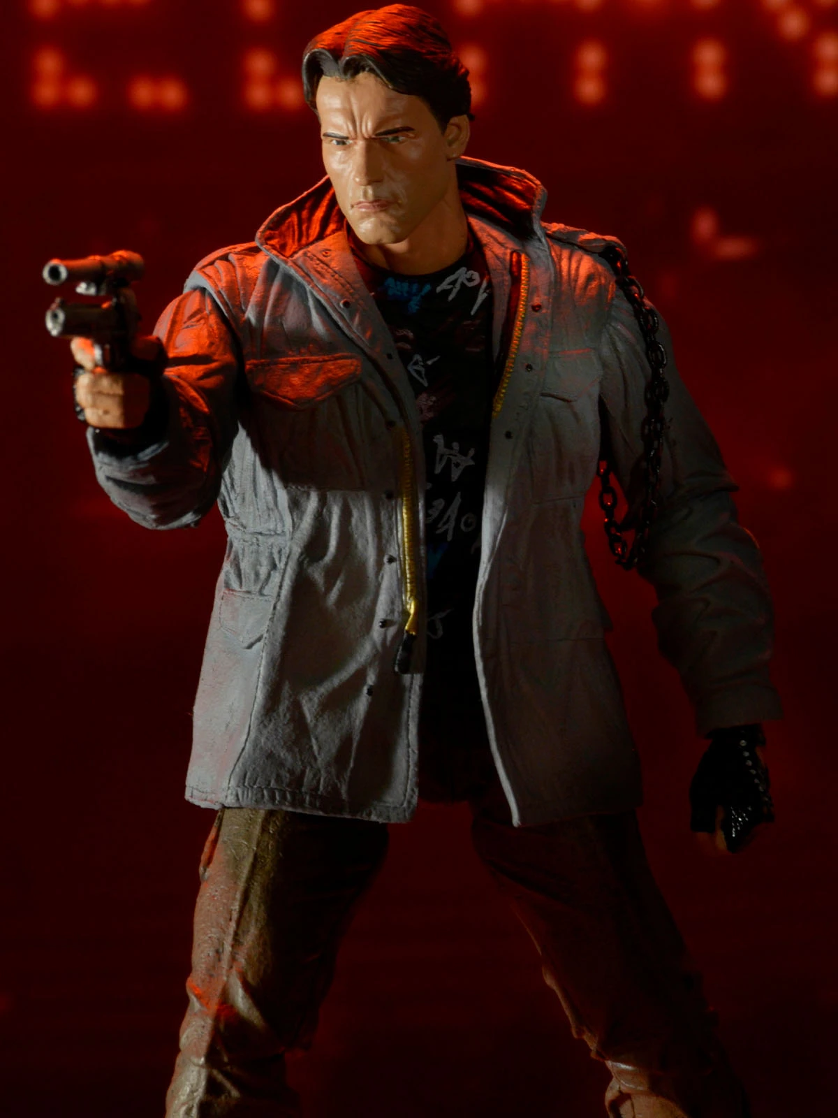 Ultimate T-800 (Tech Noir) - 7" Scale Action Figure - The Terminator - NECA Collectibles 6 Ultimate T-800 (Tech Noir) - 7" Scale Action Figure - The Terminator - NECA Collectibles - Image 4