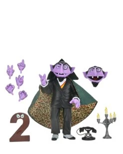NECA Ultimate The Count - 7" Scale Action Figure - Sesame Street