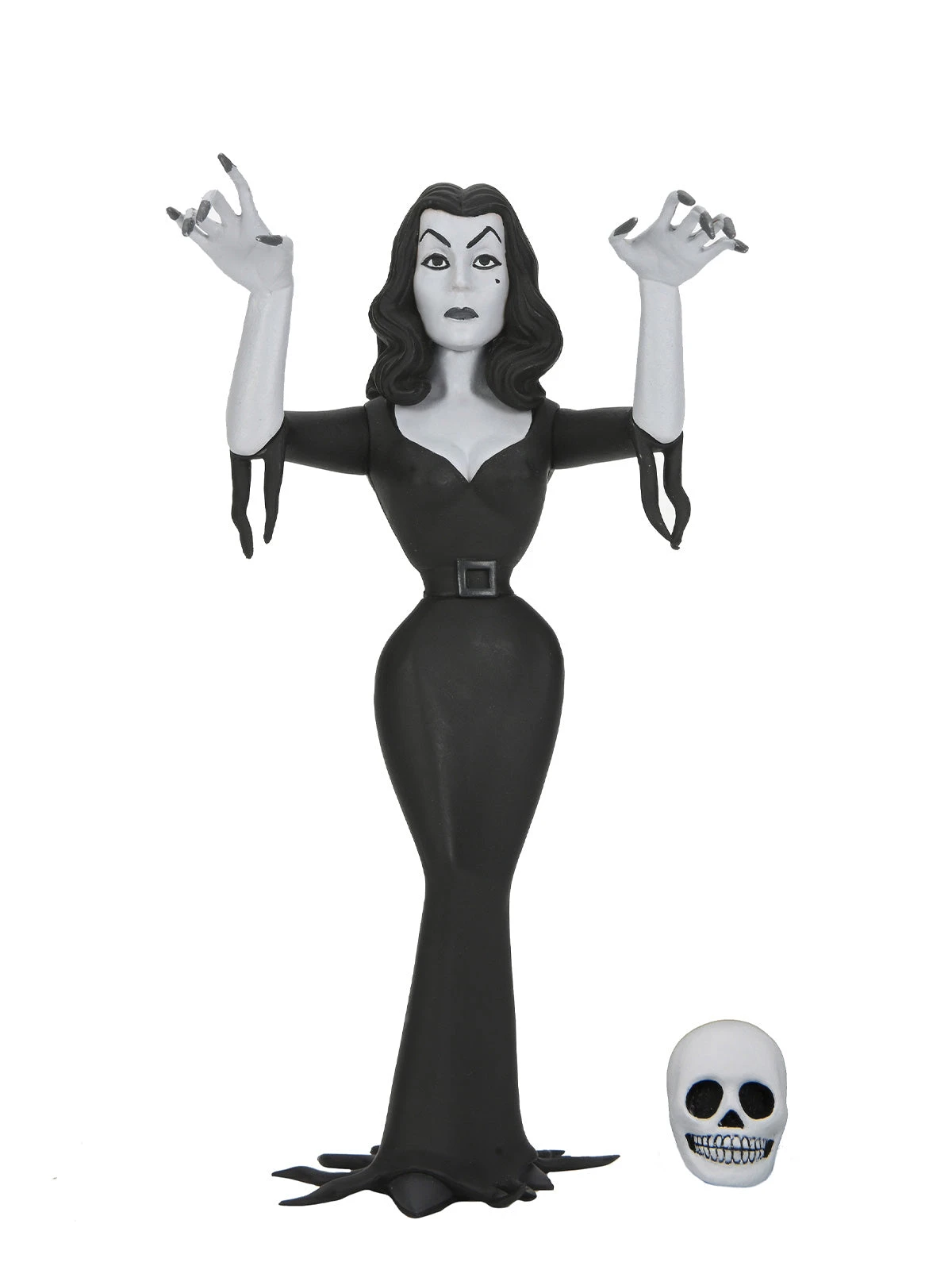 Vampira Silver Screen Edition Toony Terrors - 6" Scale Action Figure - Vampira - NECA Collectibles 3 Vampira Silver Screen Edition Toony Terrors - 6" Scale Action Figure - Vampira - NECA Collectibles