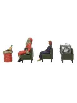 Waiting Room Set 1 - 3" Scale Action Figures - Beetlejuice 2 - NECA Collectibles -Costumne super center Waiting Room Set 1 3 Scale Action Figures Beetlejuice 2 NECA Collectibles NECA Action Figures 4