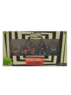 Waiting Room Set 1 - 3" Scale Action Figures - Beetlejuice 2 - NECA Collectibles -Costumne super center Waiting Room Set 1 3 Scale Action Figures Beetlejuice 2 NECA Collectibles NECA Action Figures 5