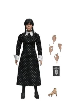 Wednesday Addams Classic Dress - 8" Scale Clothed Action Figure - Wednesday - NECA Collectibles