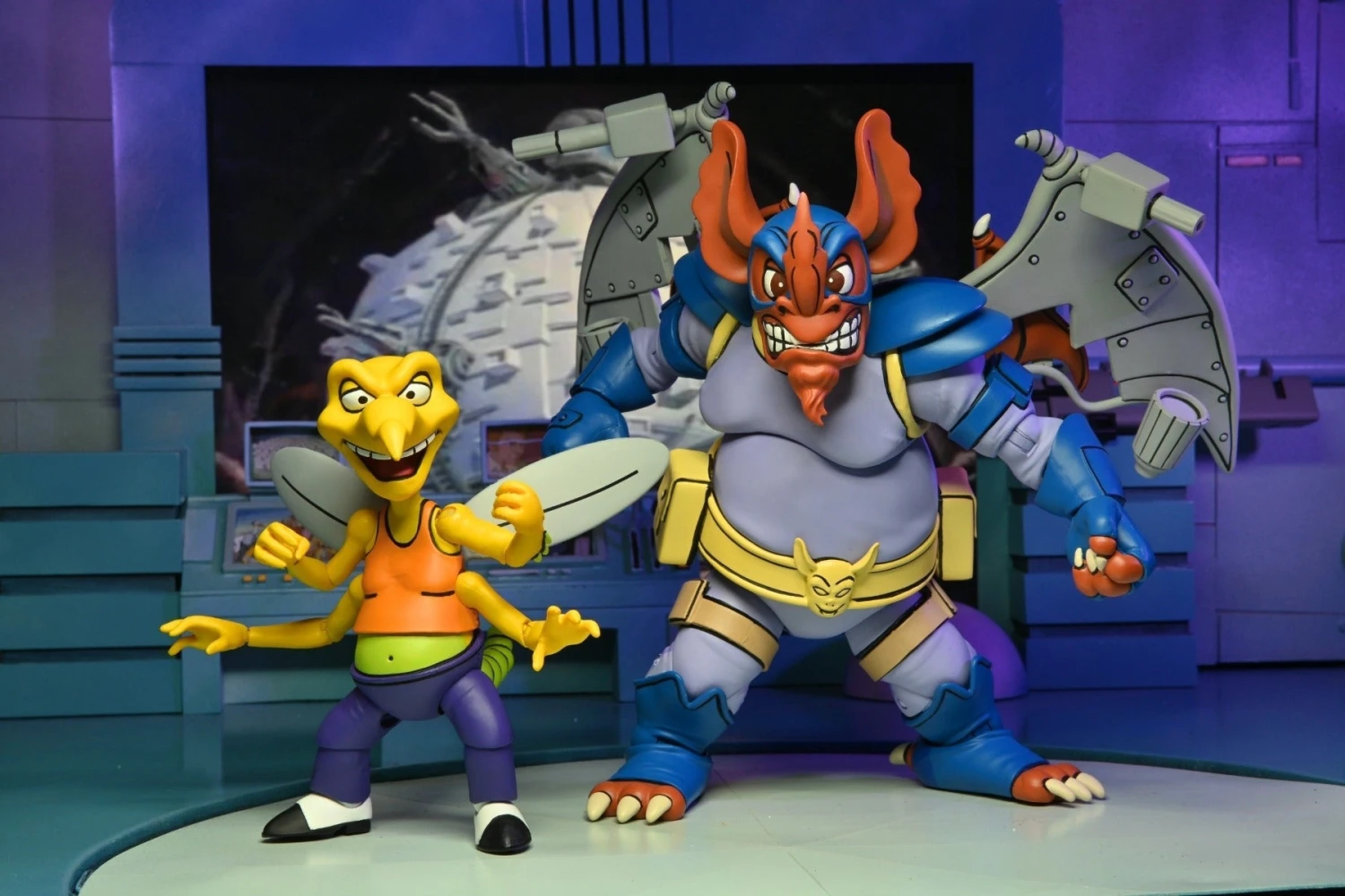 Wingnut And Screwloose 2-pack - 7" Scale Action Figures - Teenage Mutant Ninja Turtles (Cartoon) - NECA Collectibles 4 Wingnut And Screwloose 2-pack - 7" Scale Action Figures - Teenage Mutant Ninja Turtles (Cartoon) - NECA Collectibles - Image 2